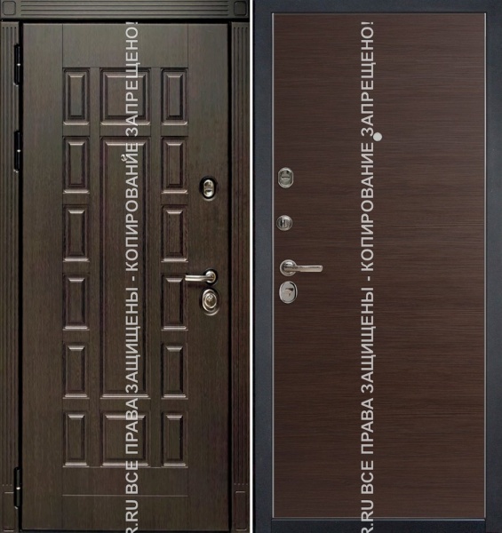 Входная дверь МДФ/Ламинат 3011 Входная дверь МДФ/Ламинат 3011