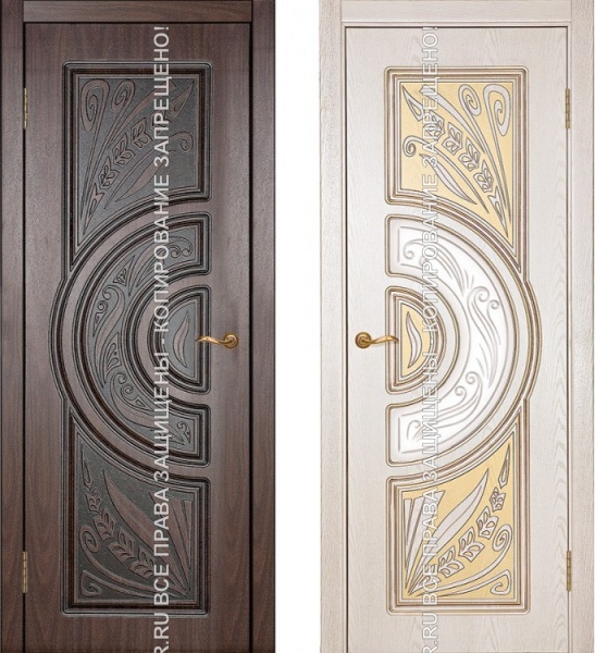 Металлическая входная дверь МДФ 3096 Металлическая входная дверь МДФ 3096